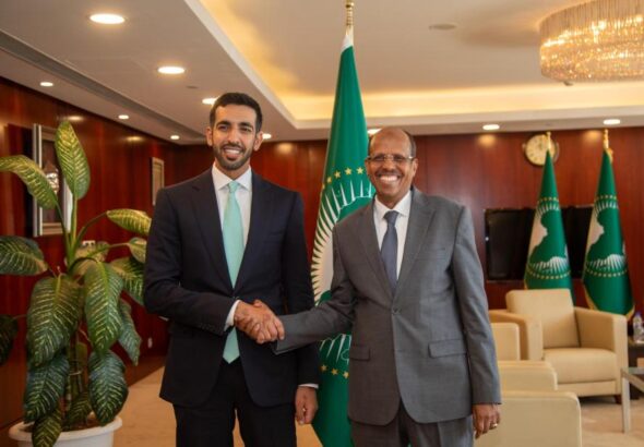 AU and UAE leaders meeting on peace, technology and water priorities in Africa