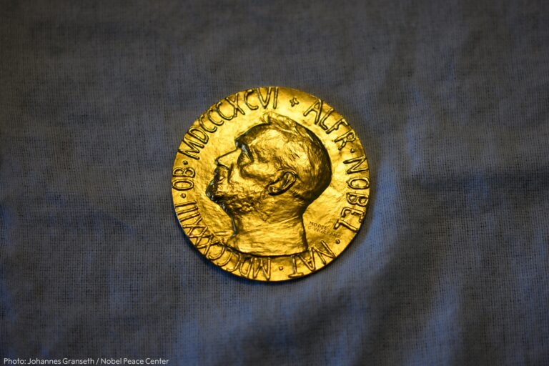 Nobel Foundation prize statement