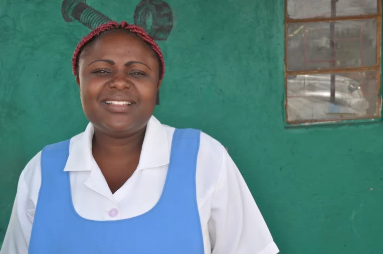 Miriam Banda, nurse midwife Kafumbwe