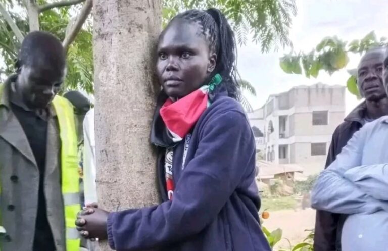 Bungoma woman stages 74‑hour anti‑corruption tree protest