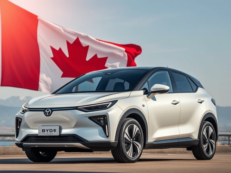 Chinese EVs Canada tariff cut