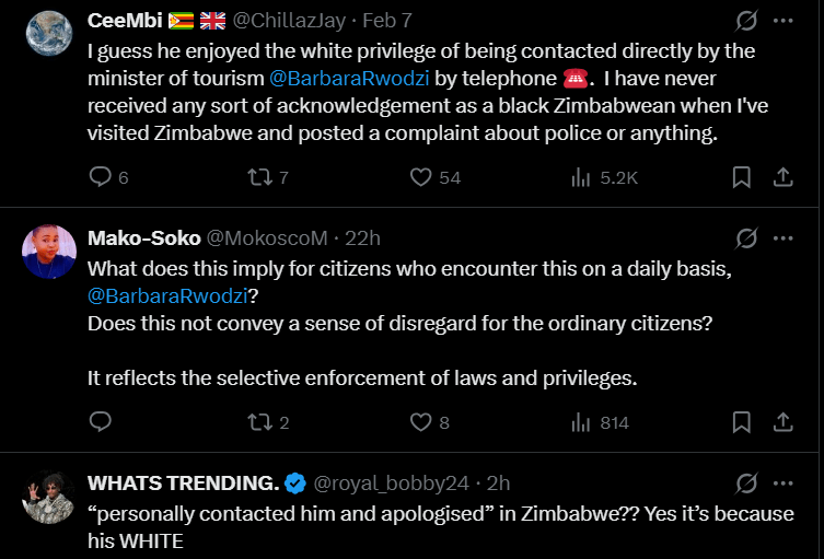 Zimbabwe Tourist Fine Sparks Public Outrage